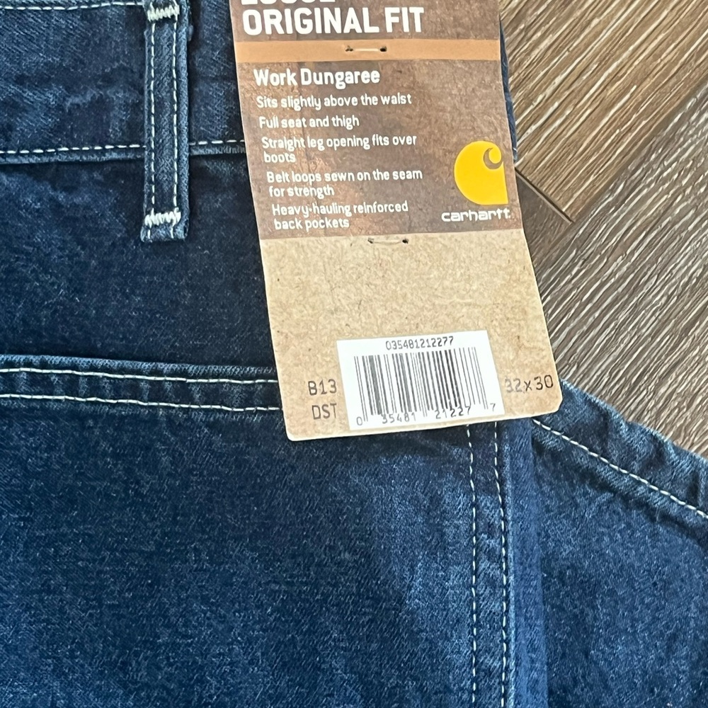 Carhartt Men's Relaxed Fit Denim Jeans - Picture 2 of 9